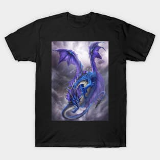 Blue Storm Dragon T-Shirt